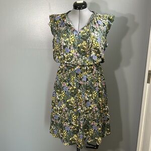 Old navy floral cottage dress